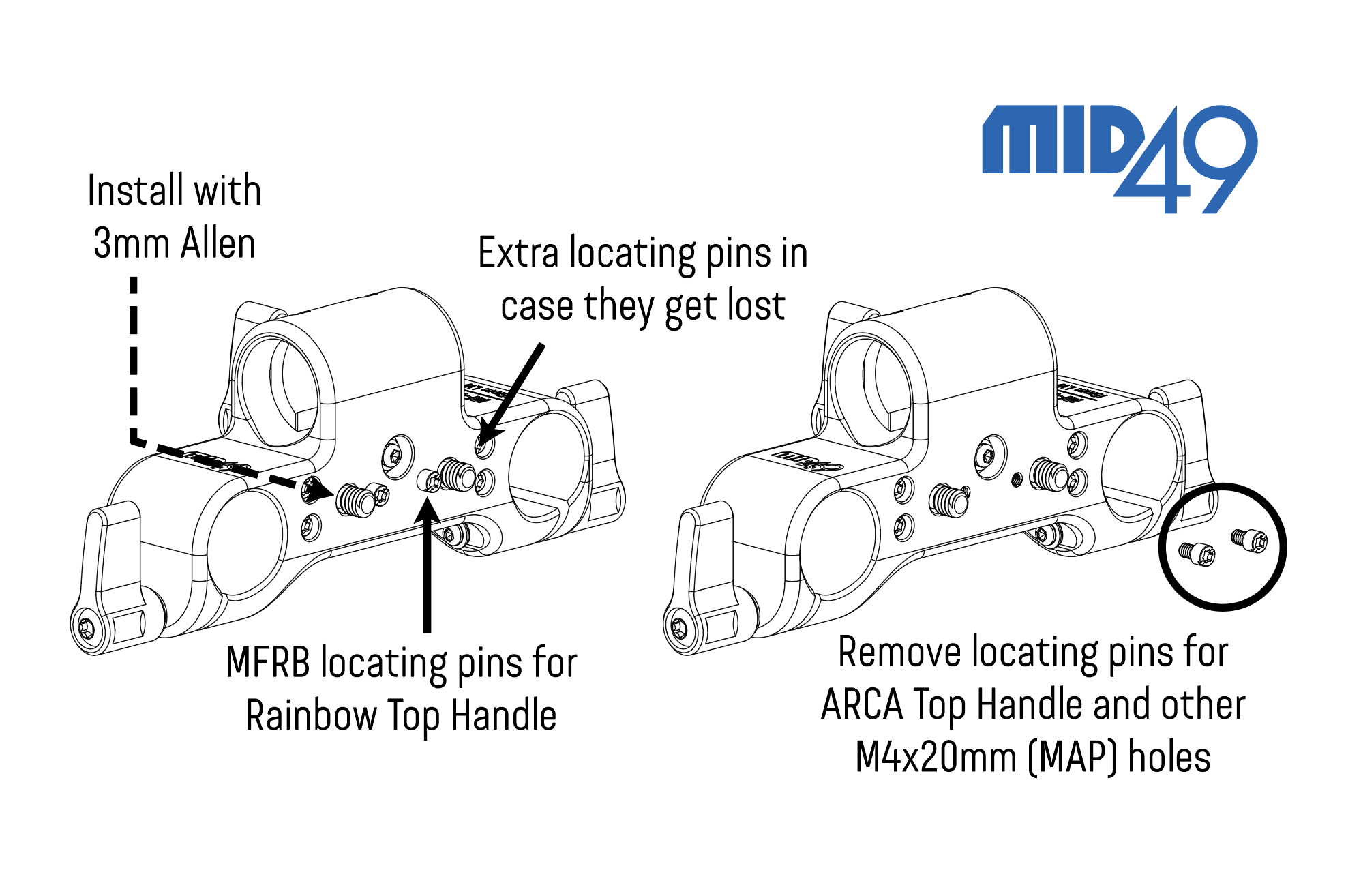 Multi-Function Rod Bracket (MFRB 15mm LW)